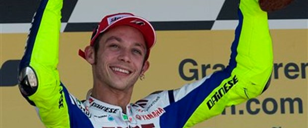 Rossi İspanya'da kazandı