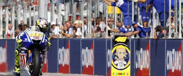 San Marino'da zafer Rossi'nin