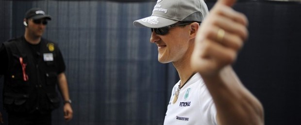 Schumacher zirvede