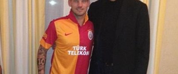 Sneijder'de mutlu son!