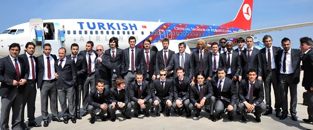 Trabzonspor Barça'nın uçağıyla gitti