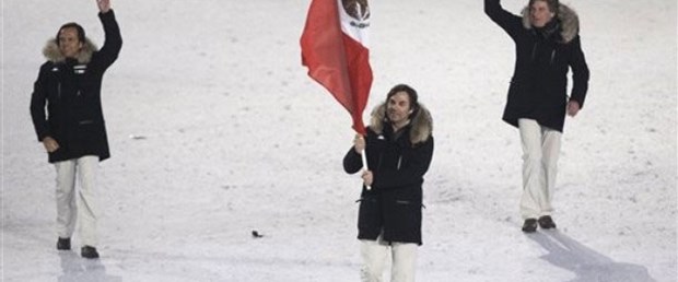 Vancouver'da sıradışı bir sporcu!