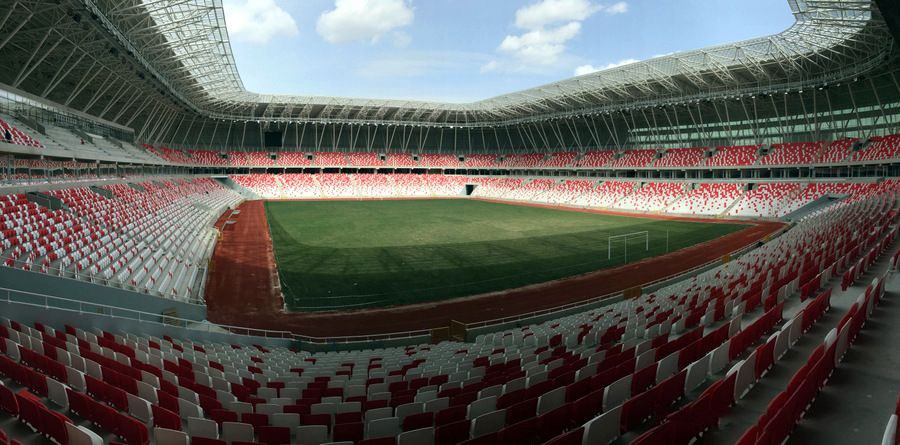 Стадионы летом. Сивас Арена Турция Сивасспор. Sivasspor стадион. Сивас Турция стадион 4 сентября. Стадион «Vodafone Arena».