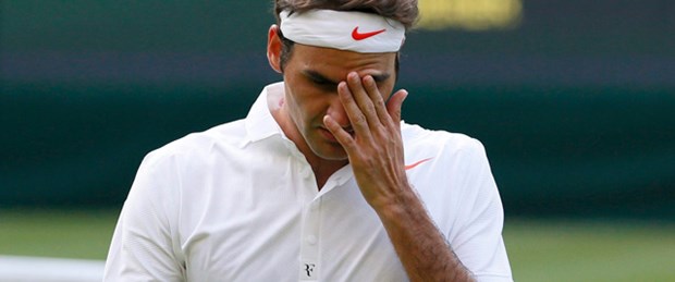 Wimbledon'ın son kurbanı Federer