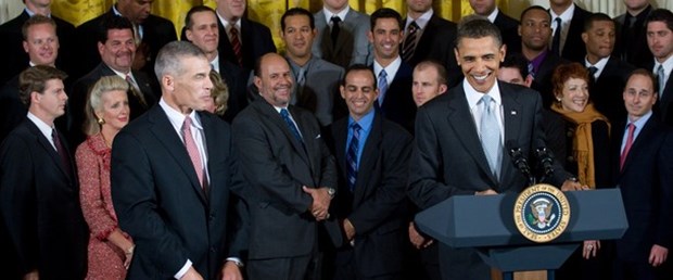 Yankees'den Obama'ya ziyaret