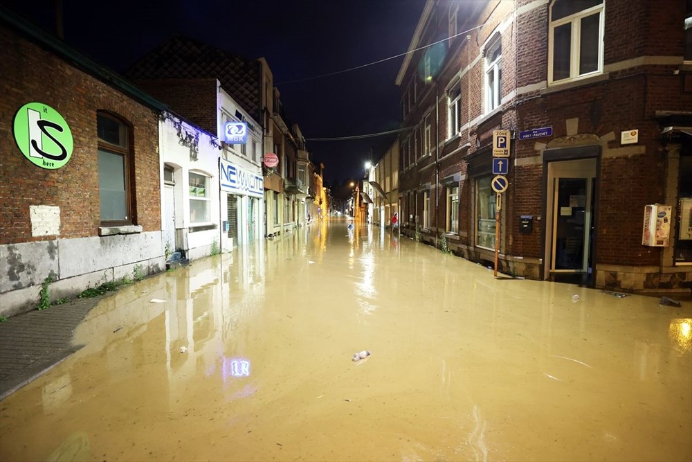 Belçika'da aşırı yağışlar yeniden sele neden oldu - 7
