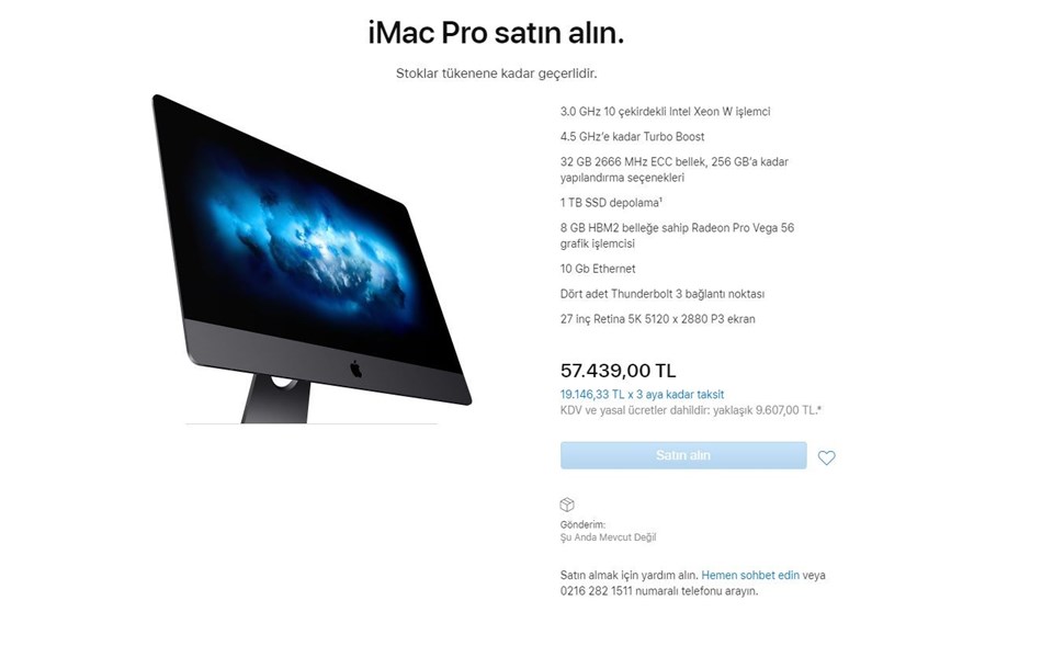Apple iMac Pro'nun fişini çekti - 1