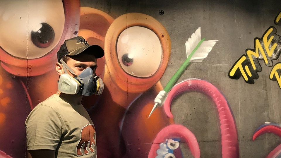 Türkiye'nin 81 iline grafiti yapan Yiğit Baykan: Dünyayı boyamak istiyorum - 1