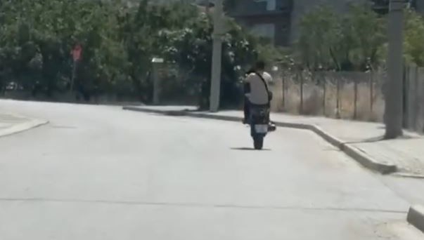 Motosikletliye trafik cezası