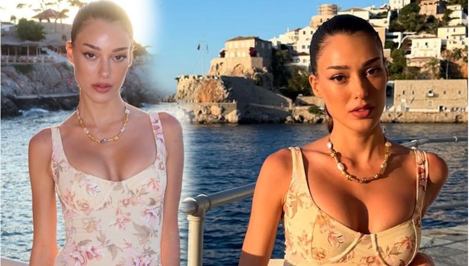 Dilan Çiçek Deniz'den tatil pozları: Sevgilisi kayıtsız kalamadı