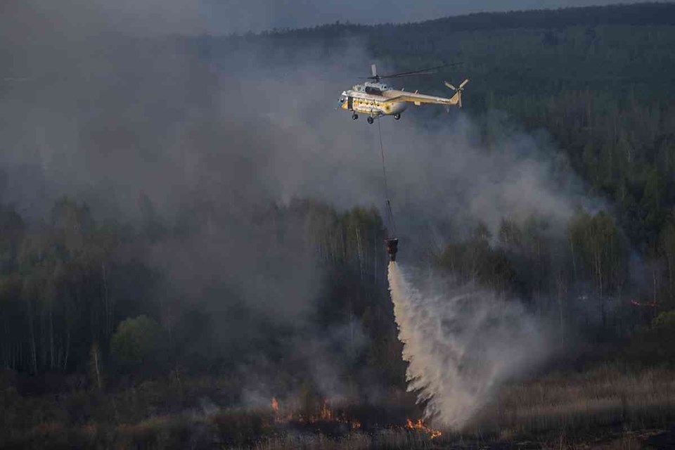 Çernobil’de orman yangını radyasyon seviyesini 16 kat artırdı - 1