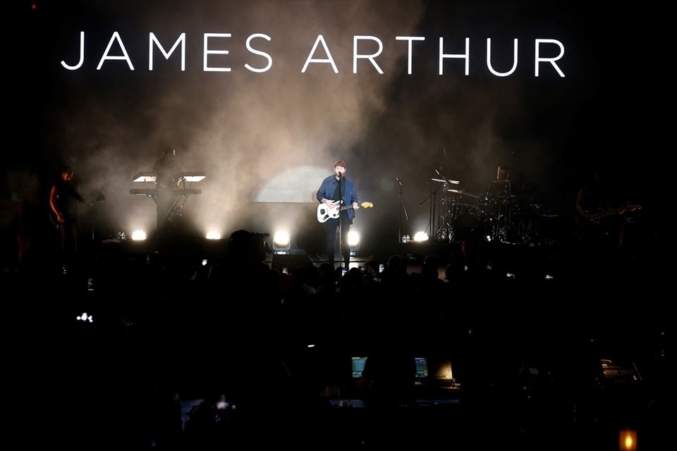 Antalya'da James Arthur konseri - 1