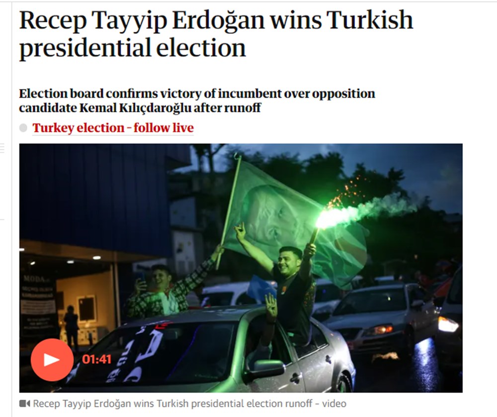 Cumhurbaşkanı Erdoğan'ın zaferi dünya basınında - 5