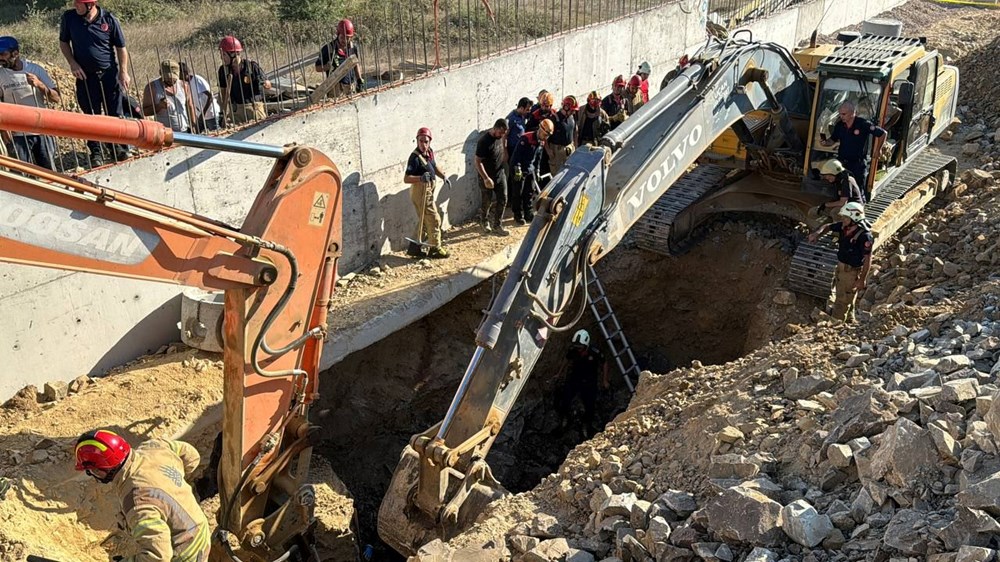 Tuzla'daki şantiyede göçük: İki işçi mahsur kaldı - 2