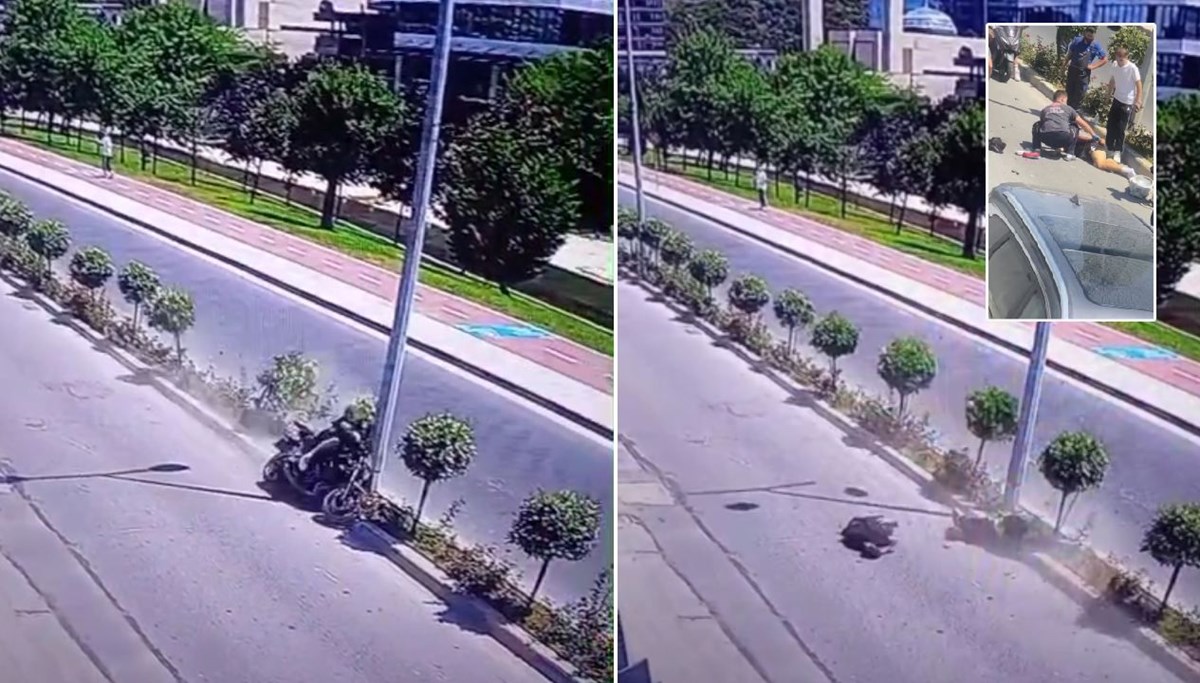 Tek tekerlek şovu faciayla bitti