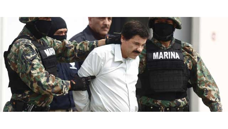 'Bücür' Guzman yakalandı