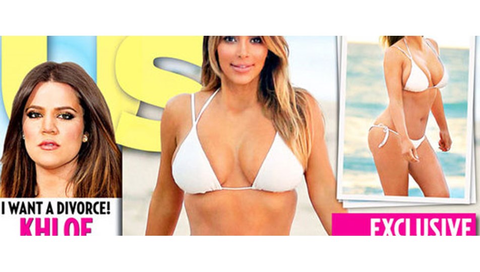 Kim Kardashian bikiniyle poz verdi