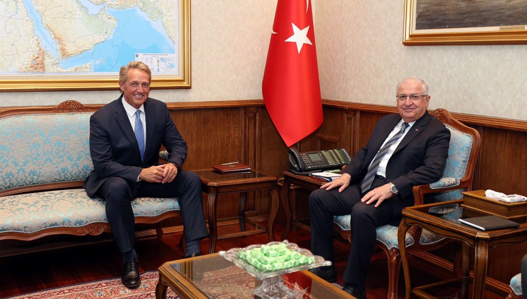 Bakan Güler, ABD'nin Ankara Büyükelçisi Jeff Flake'i kabul etti