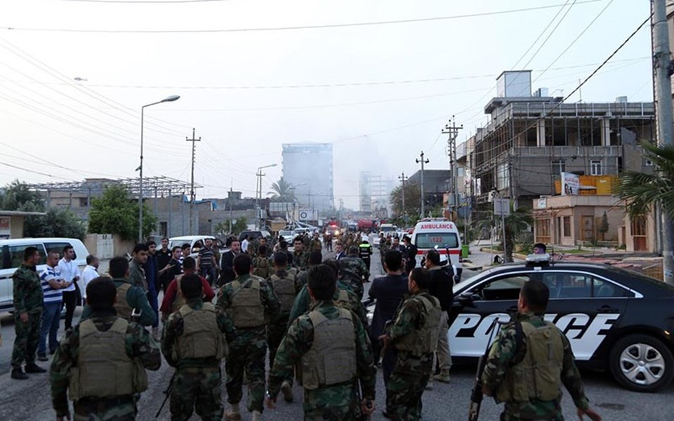 Erbil'de ABD Başkonsolosluğu önünde patlama - 2