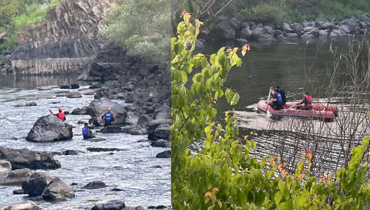 Kura Nehri'nde 1'i boğuldu, 1'i kayıp