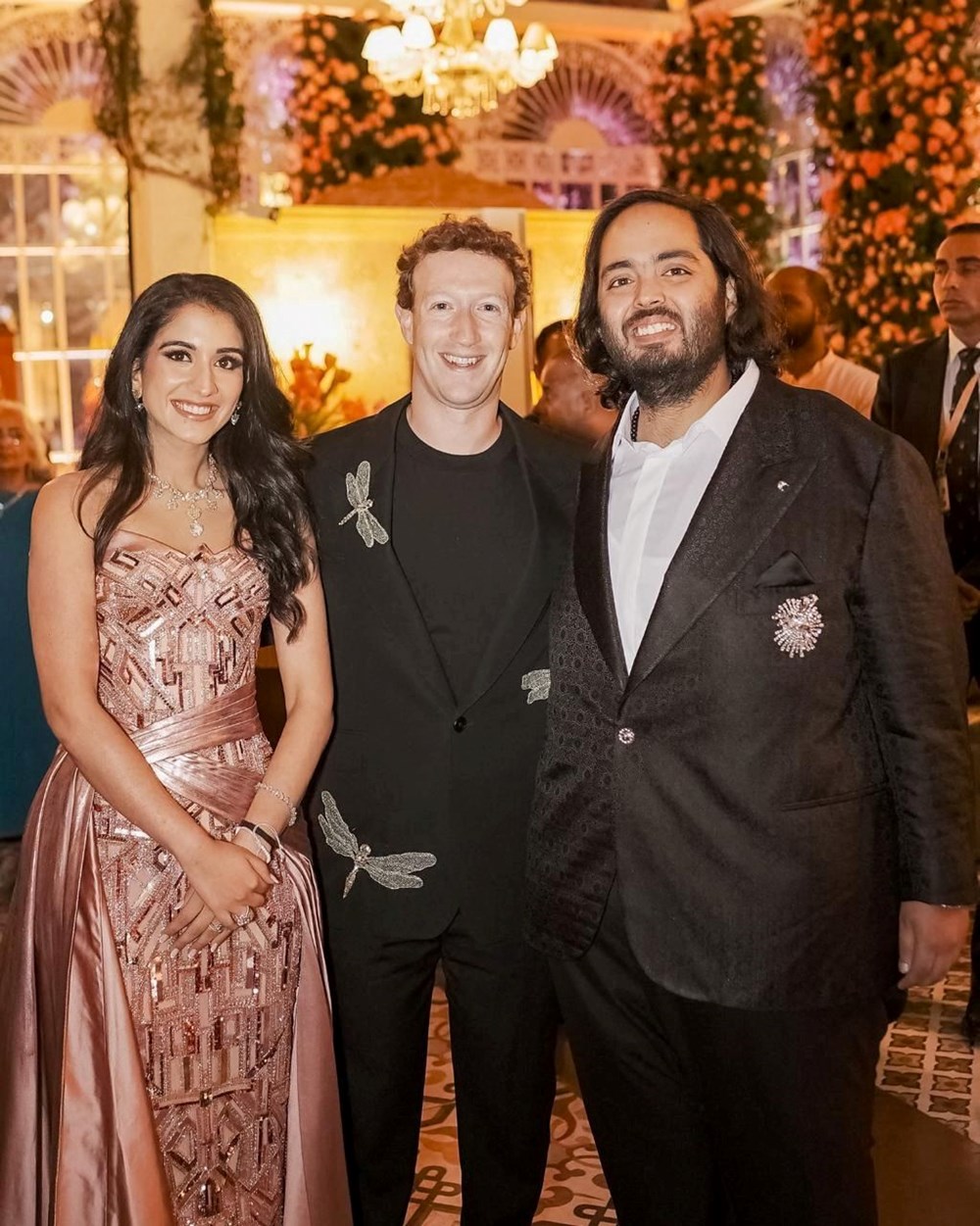 Dünyanın en pahalı düğünü öncesi yıldızlarla dolu parti: Bill Gates, Mark Zuckerberg, Ivanka Trump ve Rihanna katıldı - 12