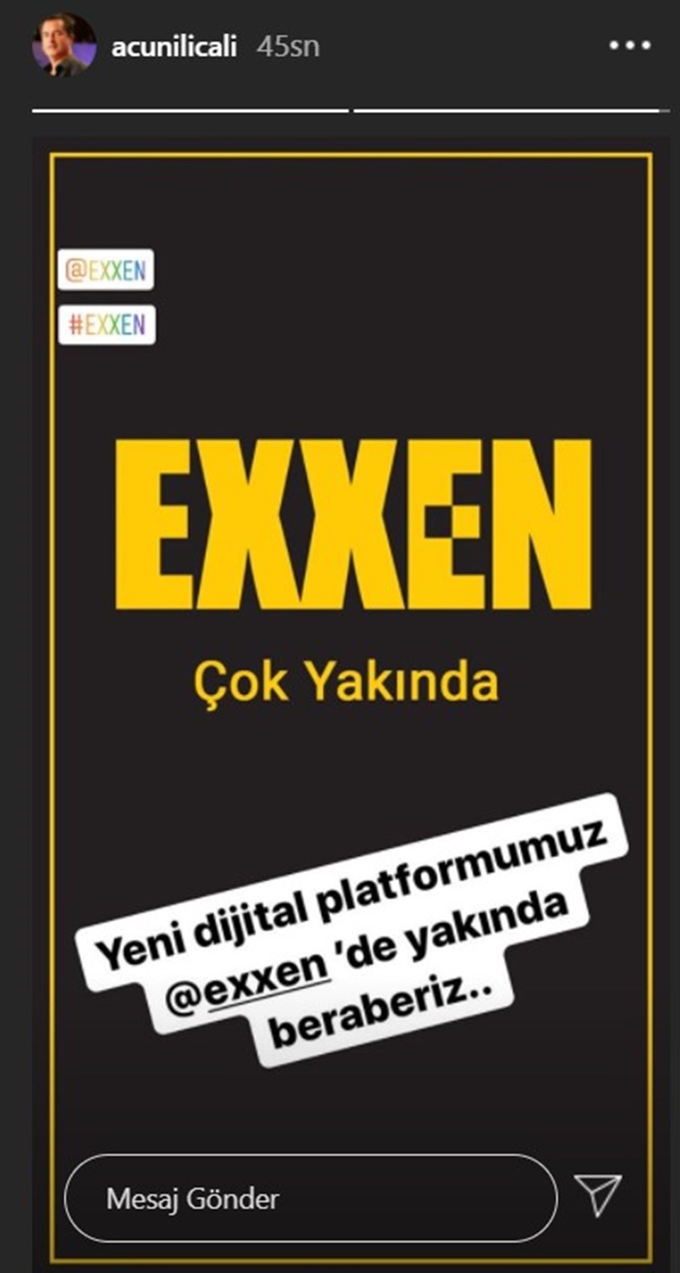 Exxen adlı dijital platform geliyor (Acun Ilıcalı duyurdu) - 1