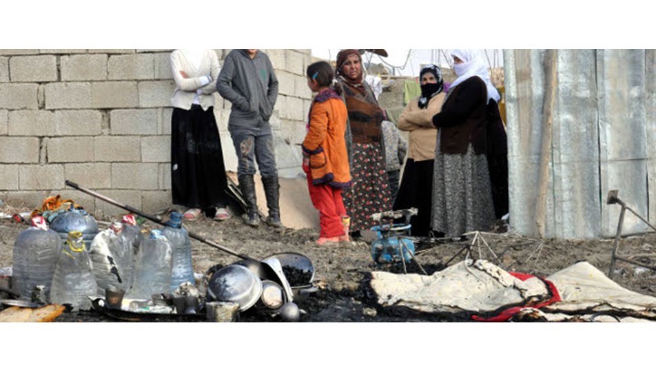 3 aylık bebek çadır yangını kurbanı