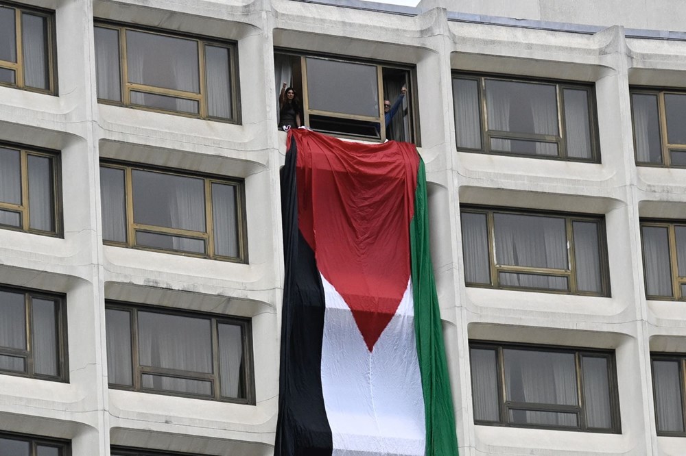 103 yıllık etkinliğe Filistin protestoları damga vurdu - 3