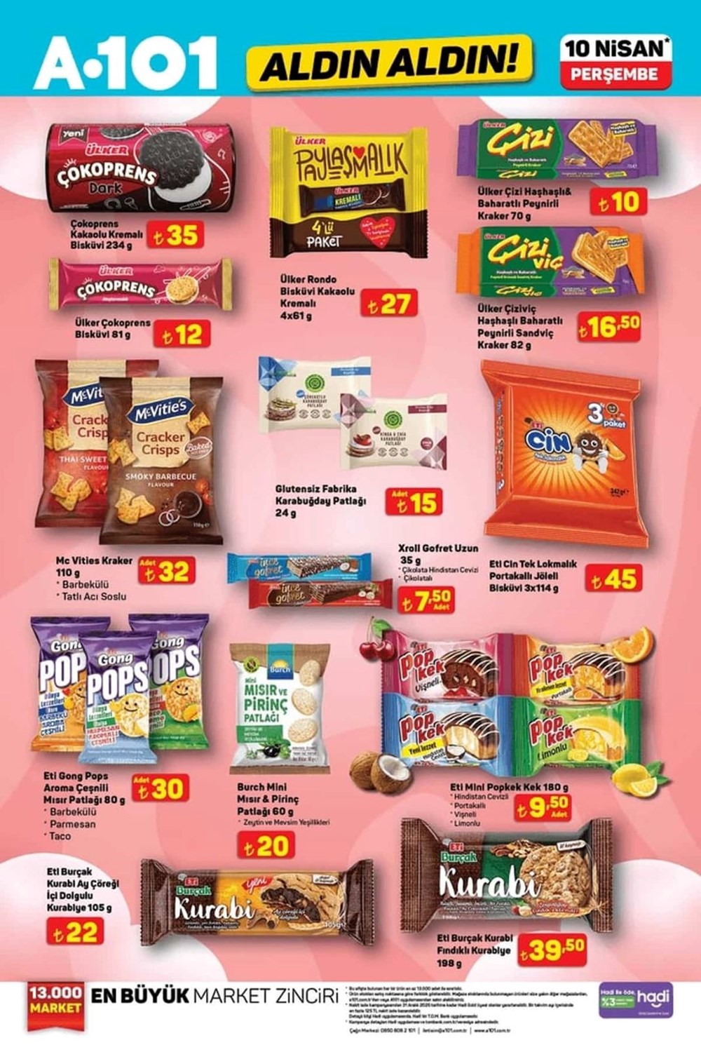 Raflarda: A101 10 Nisan aktüel kataloğu: Beyaz eşya, teknoloji eserleri ve elektronik mutfak materyalleri 84