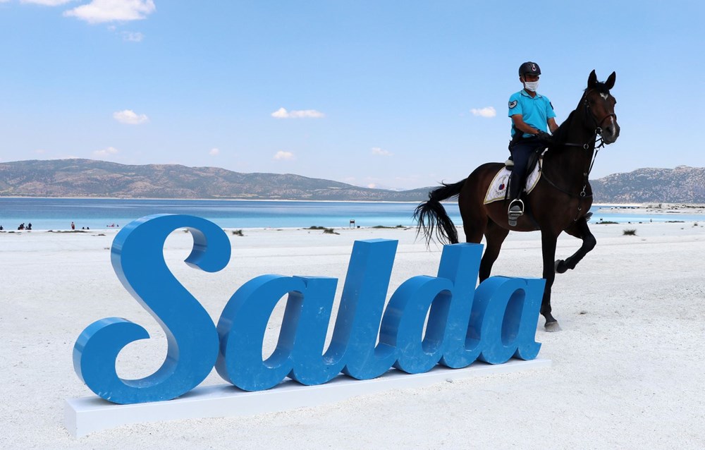 Salda Gölü, atlı jandarmaya emanet - 10