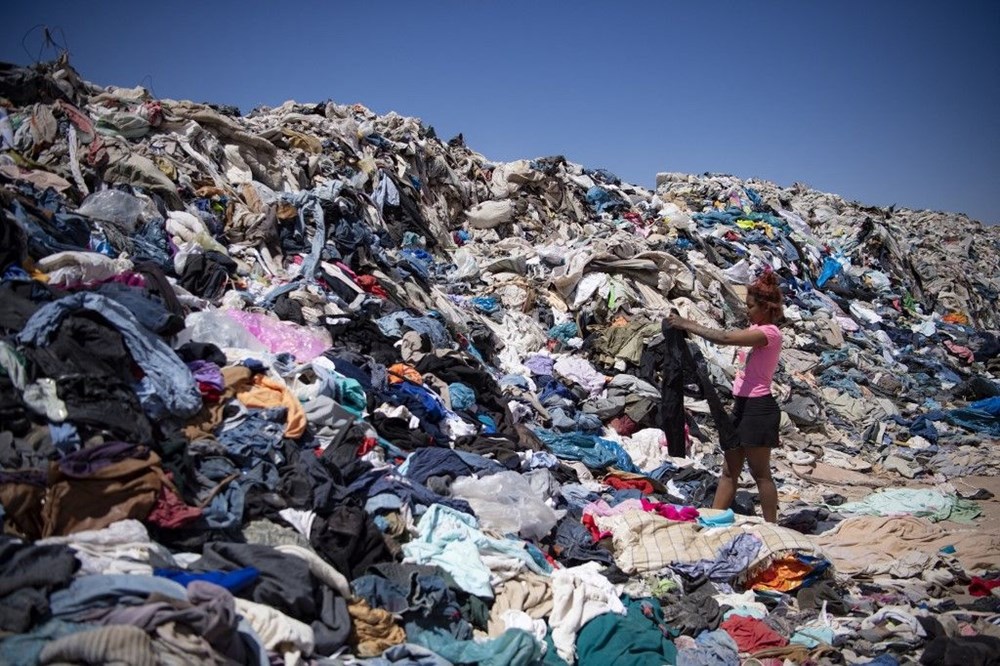 Şili'de Atacama Çölü’ne atılan tekstil ürünleri çöp dağları oluşturdu - 16
