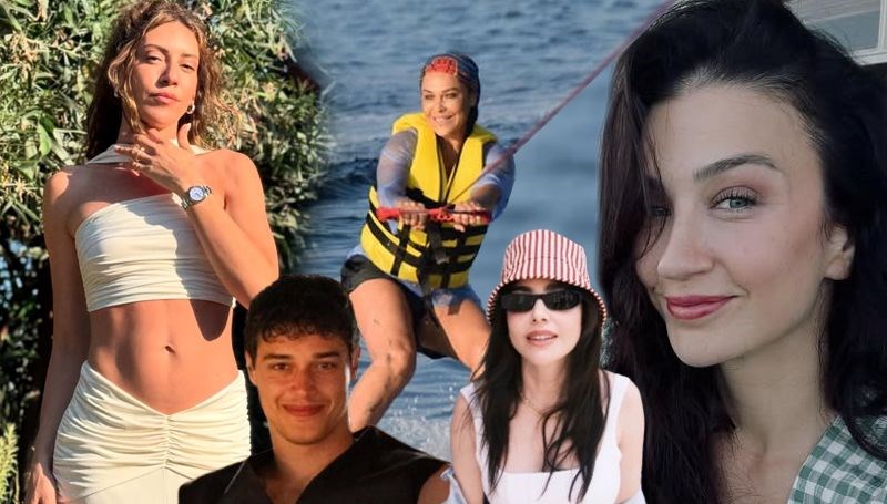 Ünlü isimlerin tatil keyfi