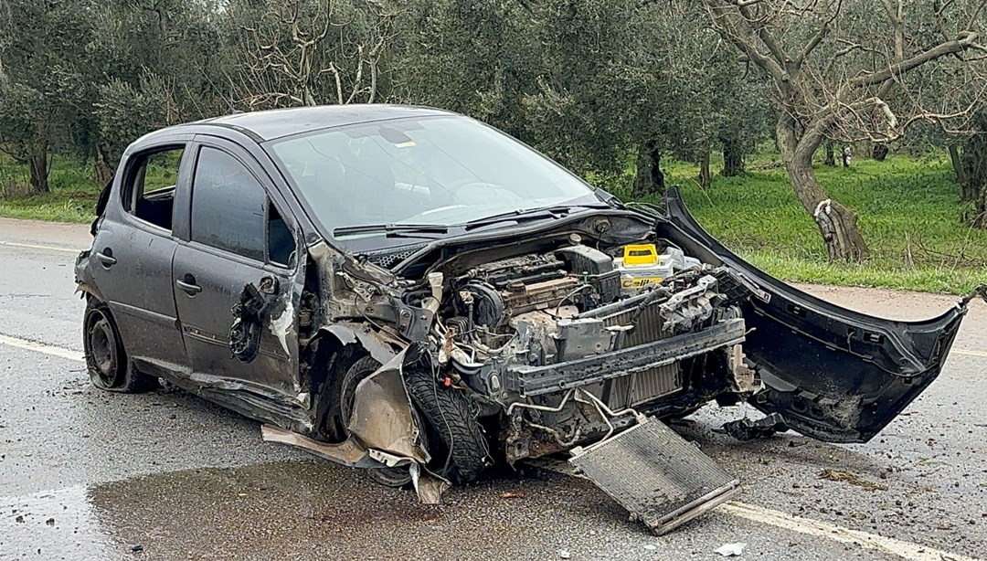 Direksiyon hakimiyetini kaybetti: 30 metre sürüklendi