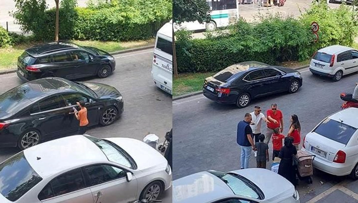 Trafik ışıklarında 10 yaşındaki oğluna su sattıran anneye gözaltı