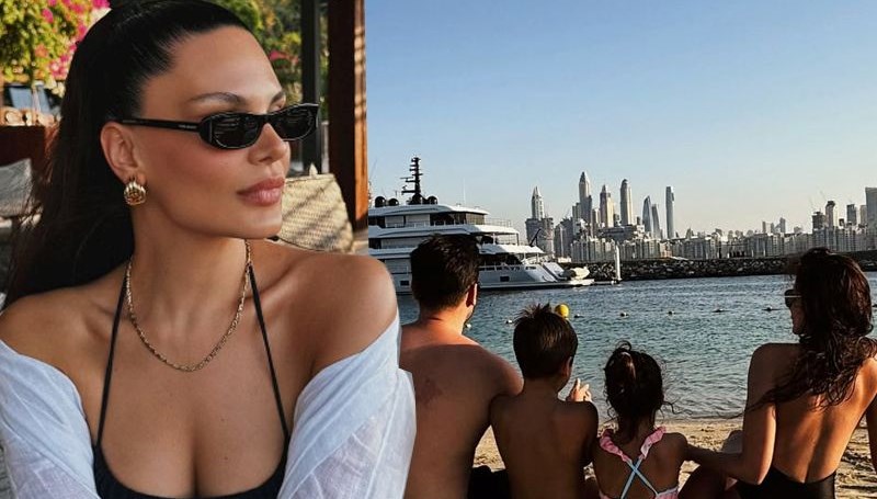 Almeda Abazi'den Dubai pozları