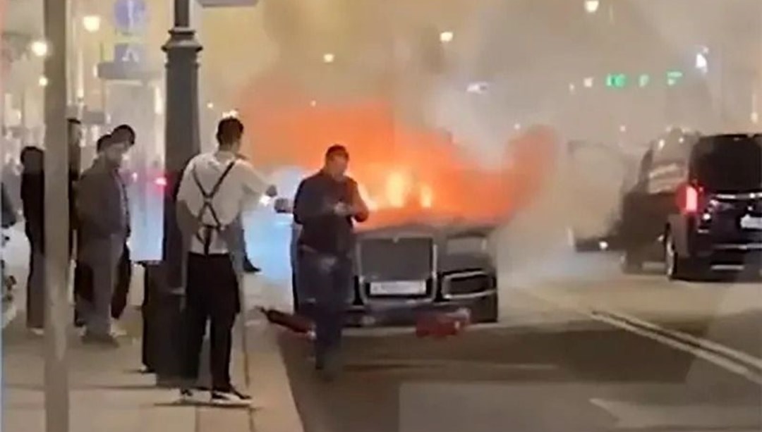 Putin'e ait limuzinde patlama: Suikast girişimi mi?