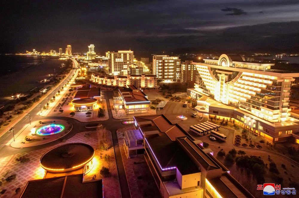 Füze sahasından turist cennetine: Kuzey Kore'nin lüks tatil köyü, türünün tek örneği! - 1