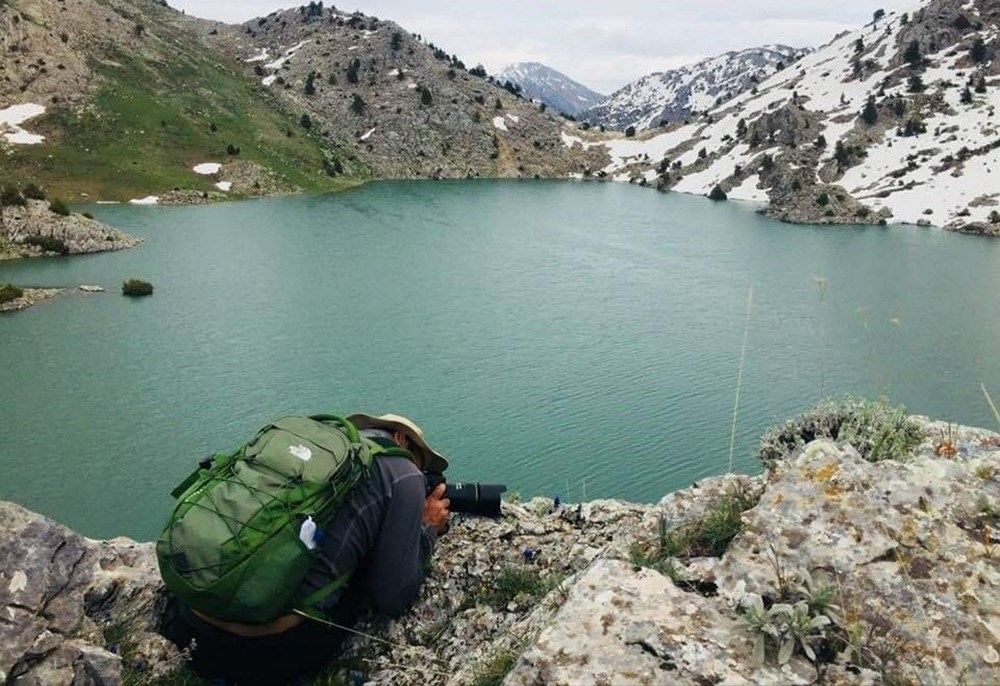 Kahramanmaraş'ta dağların zirvesindeki Karagöl manzarasıyla hayran bırakıyor - 3