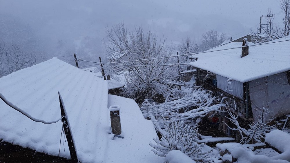 Türkiye soğuk havanın etkisinde: Birçok ilde kar yağışı var - 18