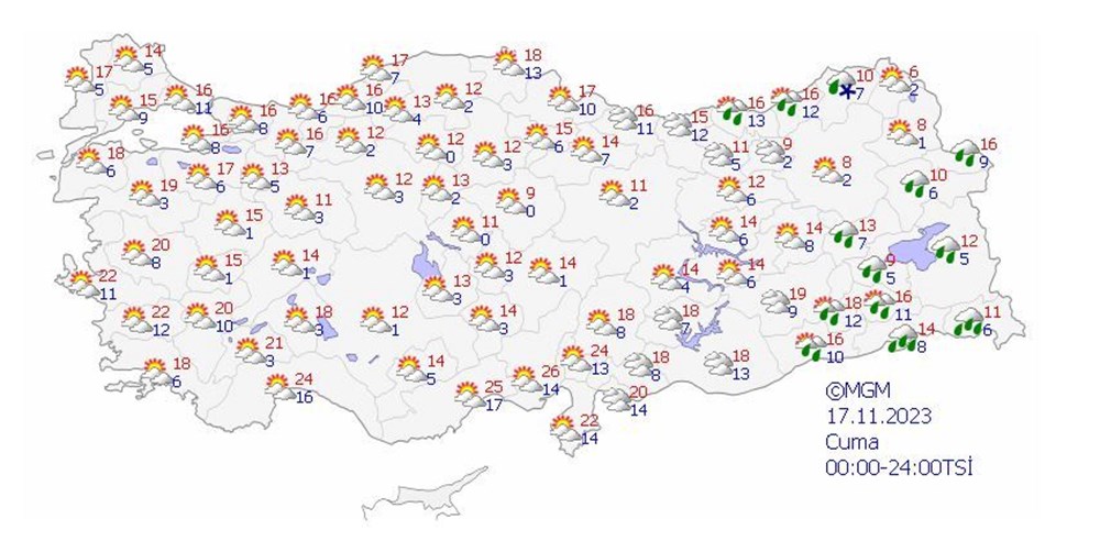 Meteoroloji'den 66 il için uyarı: Marmara'da fırtına bekleniyor (Bugün hava nasıl olacak?) - 17