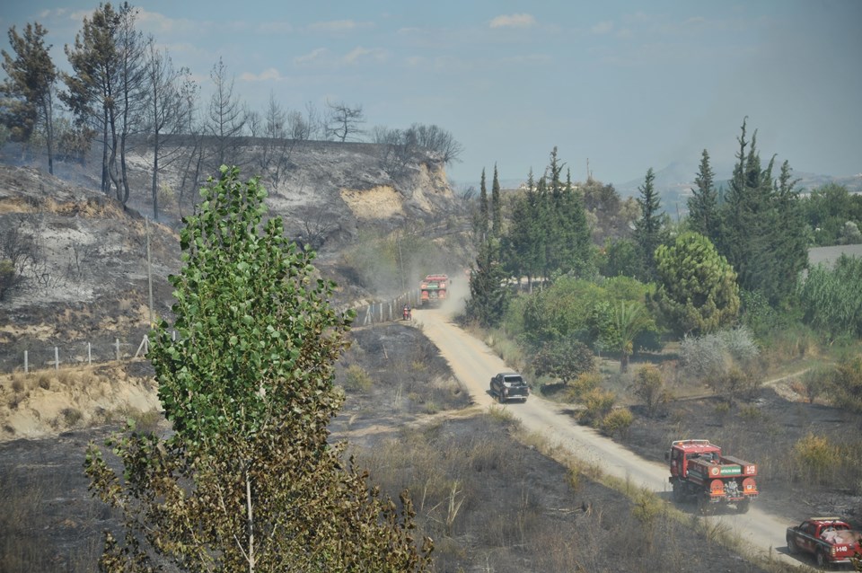 Antalya Aksu'da orman yangını - 2