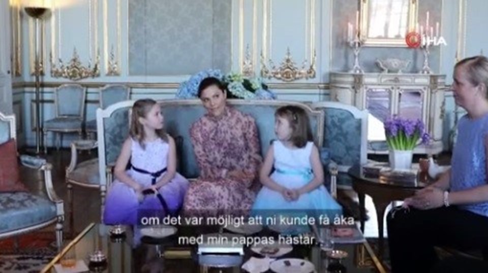İsveç Prensesi Victoria ölümü bekleyen çocuğun hayalini gerçekleştirdi - 1