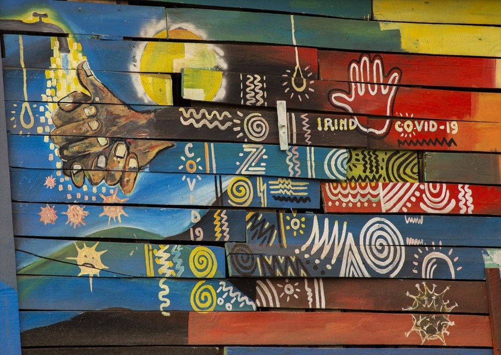Covid 19'a grafitili farkındalık - 3
