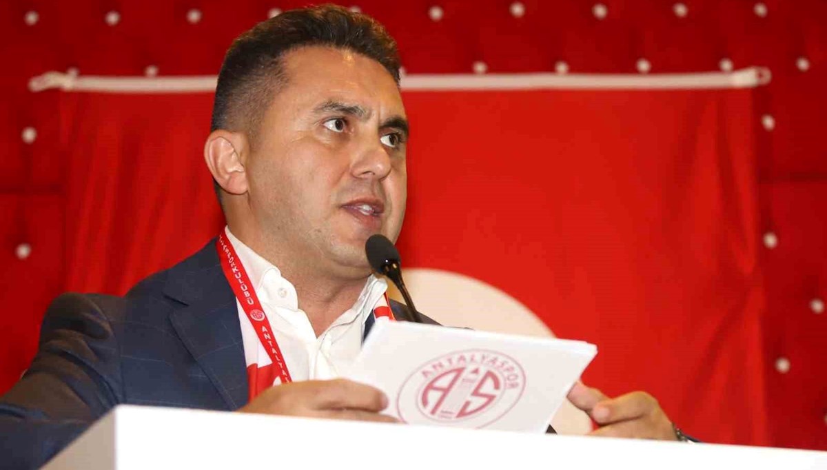 Antalyaspor Kulübü’nün yeni başkanı Mustafa Ergün oldu