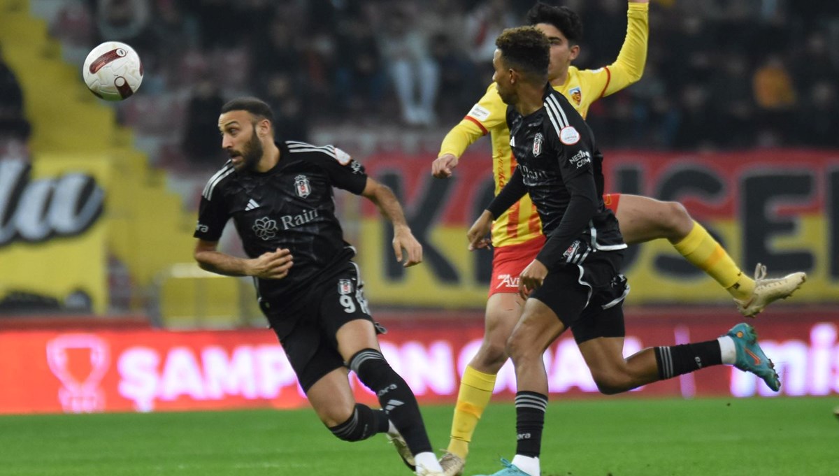 Beşiktaş, Kayseri'de takıldı Beşiktaş, Kayseri'de takıldı