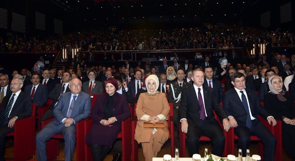Erdoğan, Davutoğlu ve Kılıçdaroğlu buluşması - 1