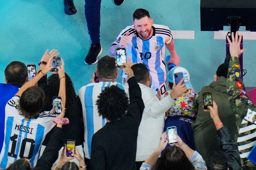 Lionel Messi sakatlığı nedeniyle antrenmana katılmadı! Arjantin-Fransa finalinde oynayacak mı? - 17
