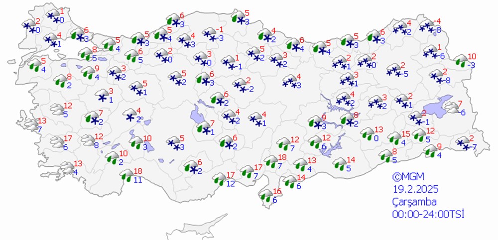 Kış daha bitmedi... İstanbul ve Ankara'da kar alarmı: Sıcaklık 12 derece azalacak - 9