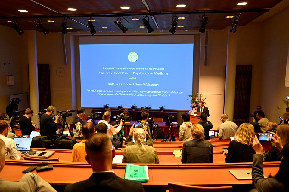 2023 Nobel Tıp Ödülü sahiplerini buldu - 1