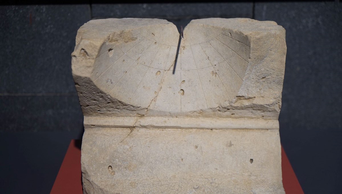 Roma Dönemi’ne ait güneş saati Samsun Müzesi’nde sergileniyor